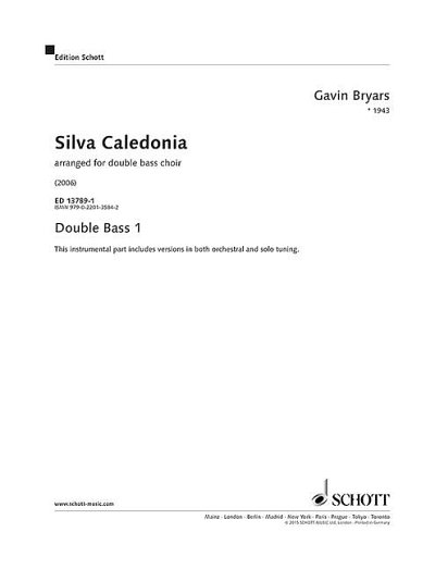 G. Bryars et al.: Silva Caledonia