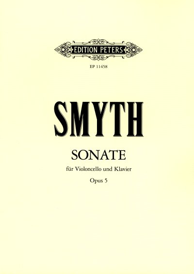 E.M. Smyth: Sonate a-Moll op. 5, VcKlav (KlavpaSt)