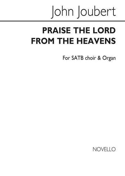 J. Joubert: Praise The Lord From The Heaven, GchOrg (Bu)