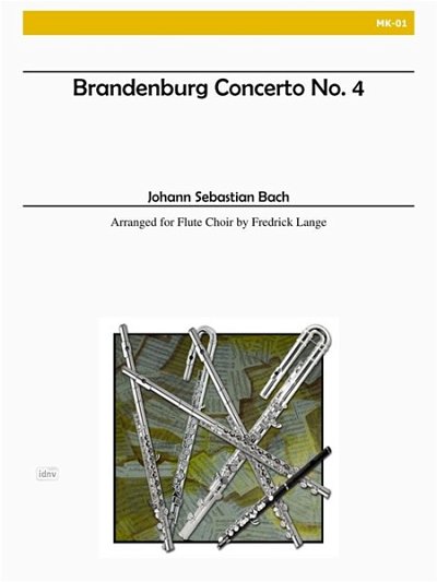 J.S. Bach: Brandenburg Concerto No. 4, FlEns (Pa+St)