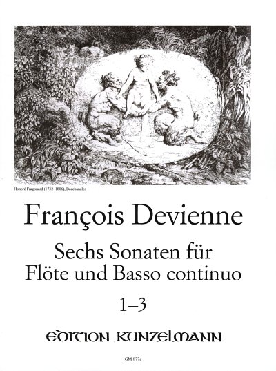 F. Devienne: Sonaten 1-3 für Flöte und Ba, FlKlav (KlavpaSt)