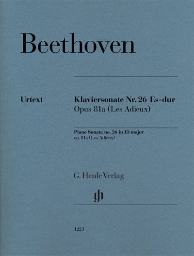 L. v. Beethoven: Klaviersonate Nr. 26 Es-Dur op. 81a 