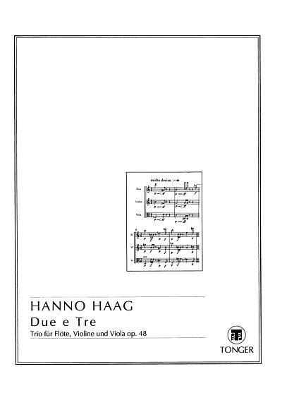 AQ: H. Haag: Due E Tre Op 48 (B-Ware)