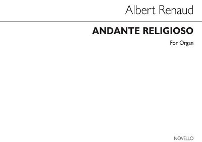 A. Renaud: Andante Religioso (Nicou-Choron) -, Org