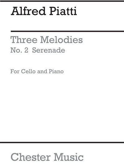 F. Schubert: Serenade From Three Melodies, VcKlav (KlavpaSt)