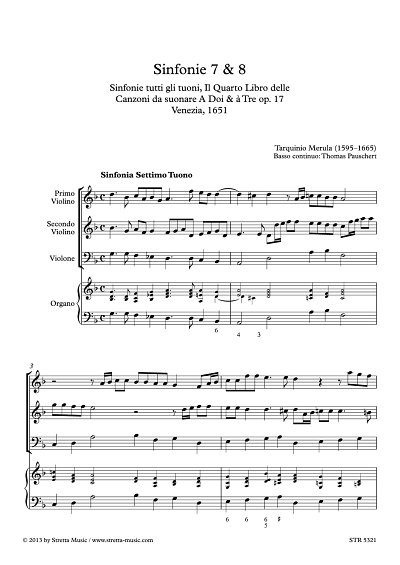 DL: T. Merula: Sinfonie 7 & 8 aus: 