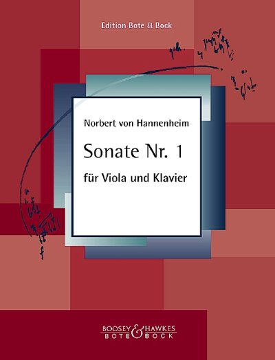 N. von Hannenheim: Sonate Nr. 1, VaKlv (KlavpaSt)