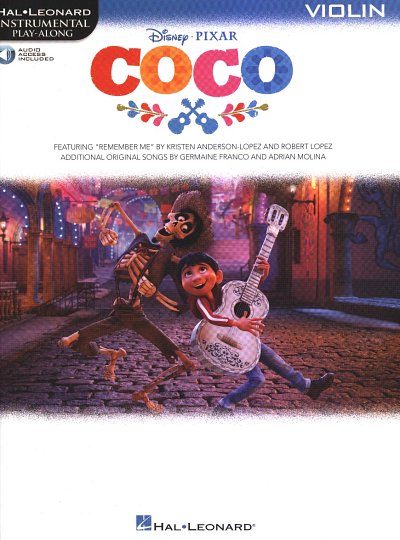 R. Lopez: Disney Pixar's Coco (Violine), Viol (+Audiod)