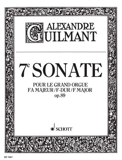 F.A. Guilmant et al.: 7. Sonata F Major