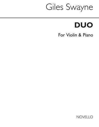 G. Swayne: Duo For Violin And Piano, VlKlav (KlavpaSt)