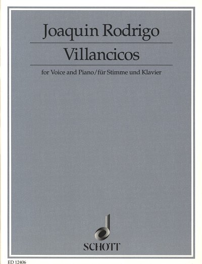 J. Rodrigo: Tres Villancicos (1952), GesKlav (KA)