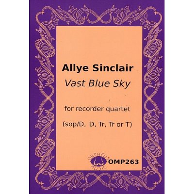 A. Sinclair: Vast Blue Sky, 4Blf (Pa+St)