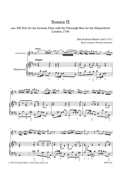 DL: J.F. Ranish: Sonata II, FlBc