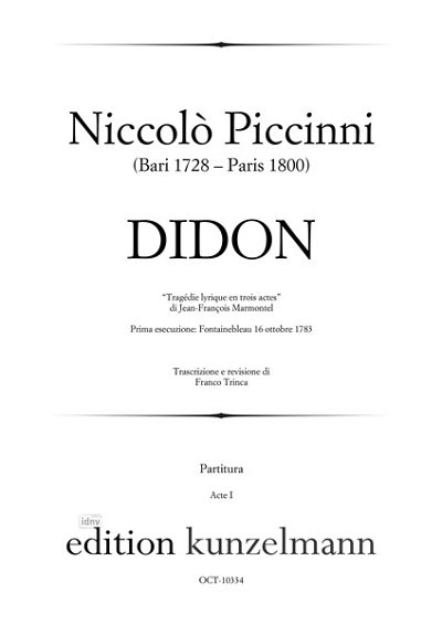 P. Niccolo: Didon, GsGchOrch (Part.)