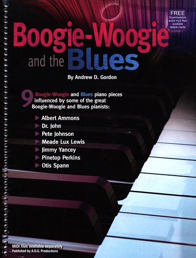 A.D. Gordon: Boogie-Woogie and the Blues, Klav (+OnlAudio)