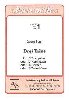 G. Stich: 3 Trios, Varblas3 (Pa+St)