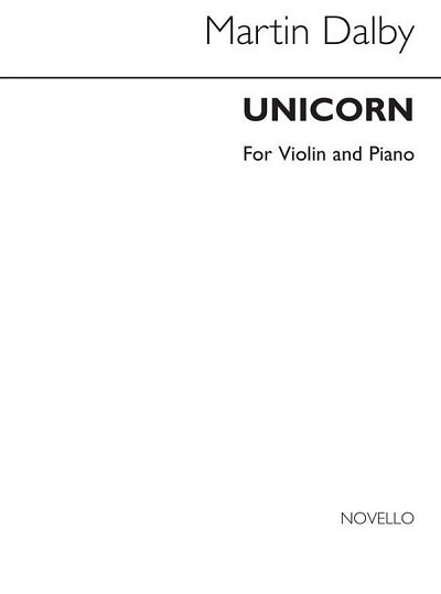 M. Dalby: Unicorn For Violin And Piano, VlKlav (KlavpaSt)