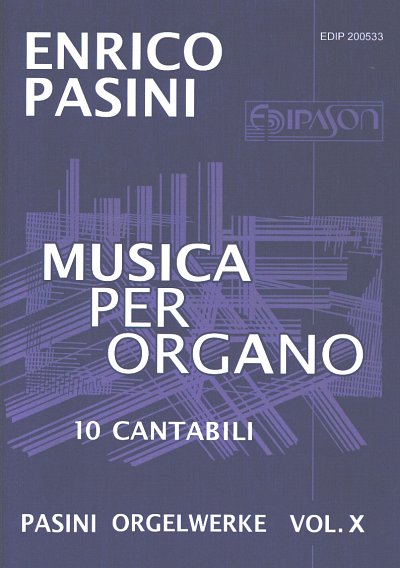 E. Pasini: Musica per Organo 10, Org