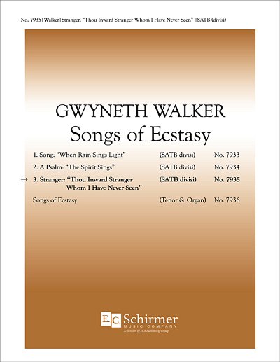 G. Walker: Songs of Ecstasy, GCh4 (Chpa)