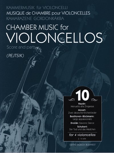 A. Pejtsik: Kammermusik fuer Violoncelli 10, 4Vc (Pa+St)