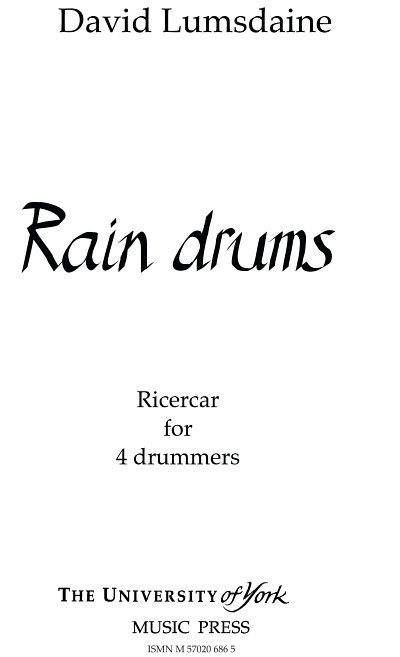 Rain Drums (Part.)