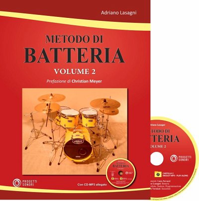 A. Lasagni: Metodo di Batteria vol. 2 (Bu+CD)