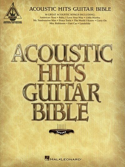 Acoustic Hits Guitar Bible Guitar Recorded Version, Git