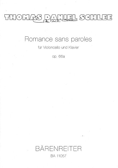 T.D. Schlee: Romance sans paroles op. 66a