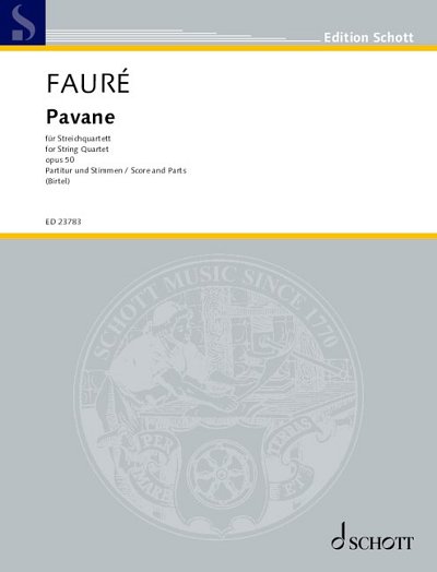 G. Fauré: Pavane op. 50, 2VlVaVc (Pa+St)