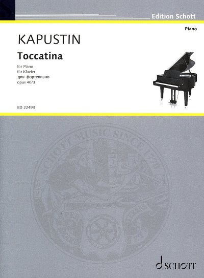 N. Kapustin: Toccatina op. 40/3, Klav