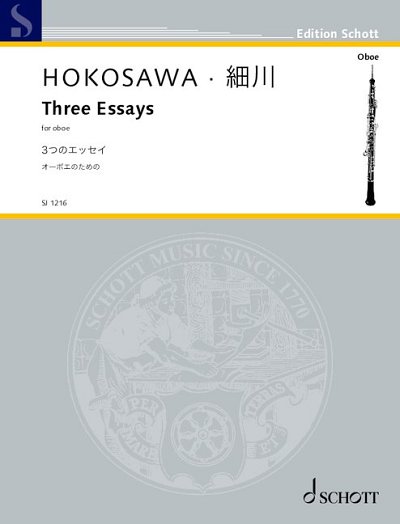 T. Hosokawa: Three Essays, Ob