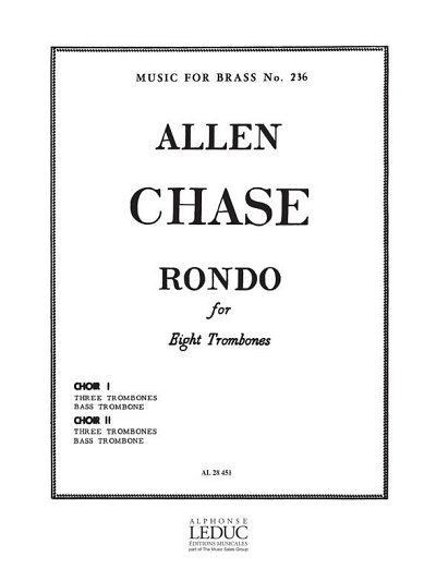Chase Rondo Mfb236 8 Trombones Score & Parts, Pos (Part.)