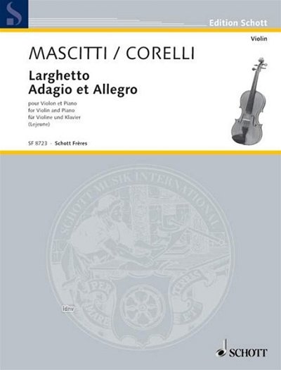 C.A./.M. Michel: Larghetto/Adagio et Allegro , VlKlav