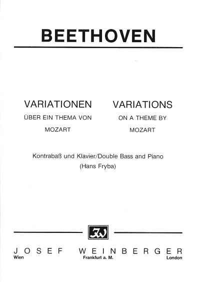 L. v. Beethoven: Variationen über ein The, KbKlav (KlavpaSt)
