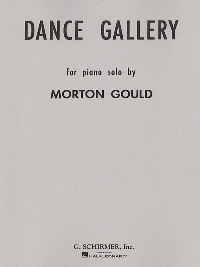 M. Gould: Dance Gallery - Volume 1, Klav