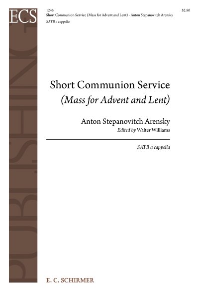 Short Communion Service, Gch;Klav (Chpa)