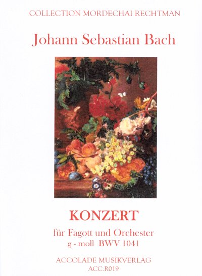 J.S. Bach: Konzert G-Moll Bwv 1041 - Fag Str