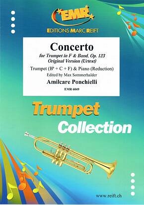 A. Ponchielli: Concerto for Trumpet in F, TrpKlav (KlavpaSt)