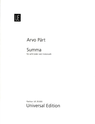 P. Arvo: Summa  (Part.)