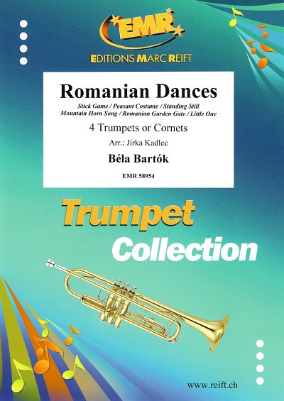 DL: B. Bartók: Romanian Dances, 4Trp/Kor