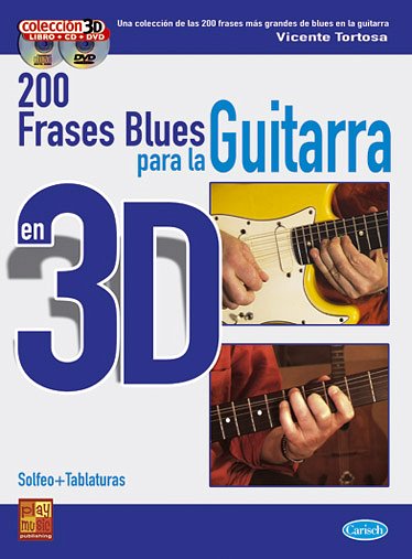 200 Frases Blues Guitarra, Git (+CD+DVD)