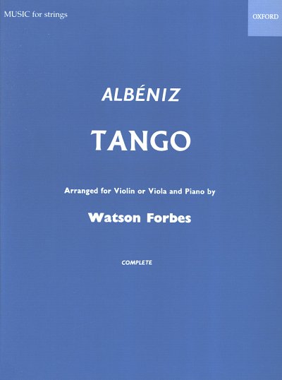 I. Albéniz: Tango, Va