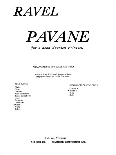M. Ravel: Pavane (For A Dead Spanish Princess), 1-2 VlKlvHrf