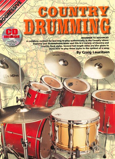 Country Drumming, Schlagz (Bu+CD)
