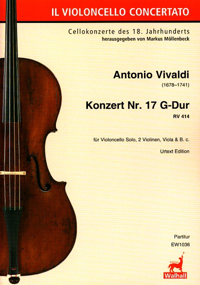 A. Vivaldi: Konzert G-Dur Nr. 17 RV 414, Vc2VlVaBc (Part)