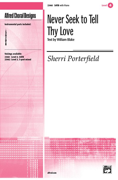 S. Porterfield: Never Seek to Tell Thy Love