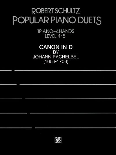 J. Pachelbel: Canon in D, Klav (EA)