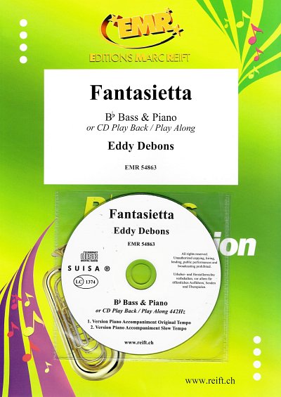 E. Debons: Fantasietta, TbBKlav (+CD)