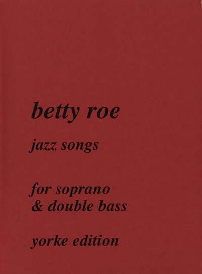 Roe Betty: Jazz Songs