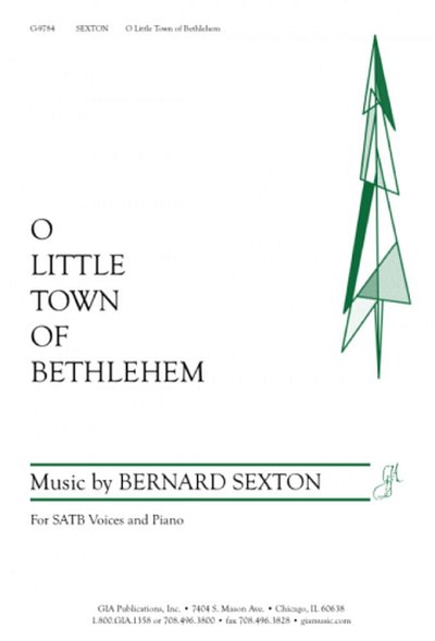 O Little Town Of Bethlehem, GchKlav (Part.)